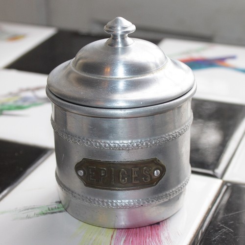 Pot ancien épices - à,