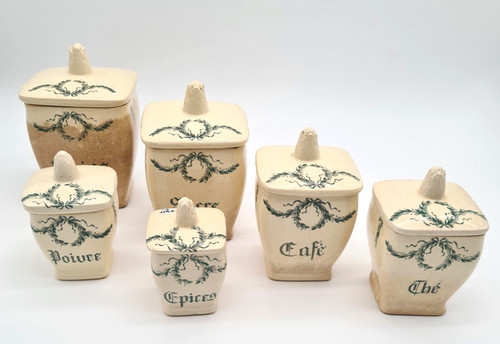 Anciens pots épices - anciens,