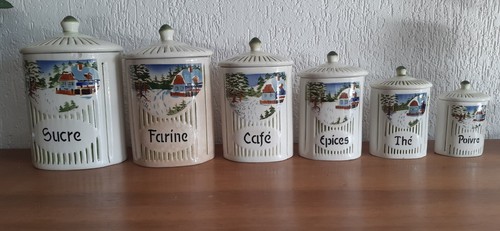 Pots épices anciens - pots, à