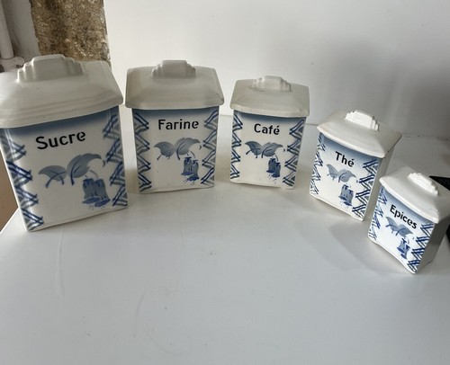 Série pots à épices - de,