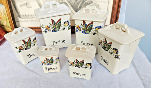 Rare serie anciens - de, pot