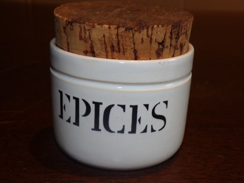 Ancien pot épices - pot, à